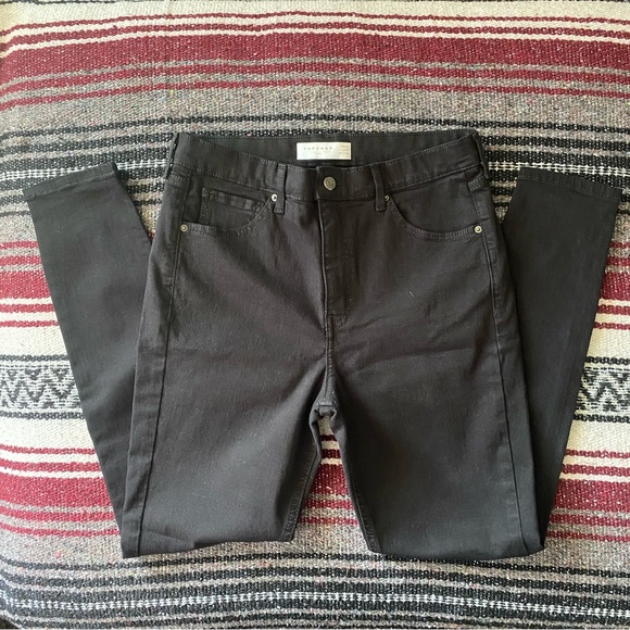 NWOT Topshop Jamie jeans in black - Picture 2 of 6